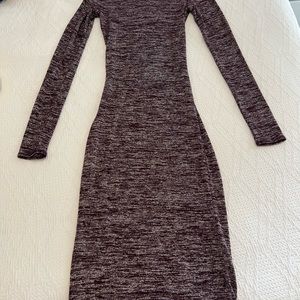 Wilfred Free XXS Bodycon mock neck dress